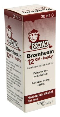 BROMHEXIN 12 KM-KAPKY - 12MG/ML POR GTT SOL 30ML