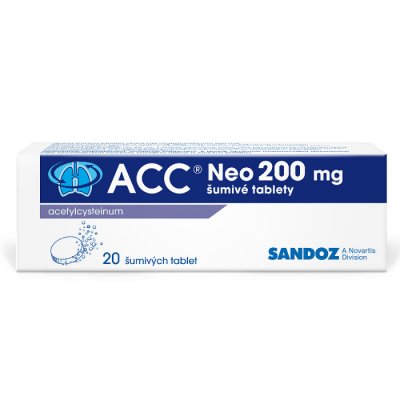 ACC NEO 200MG šumivá tableta 20