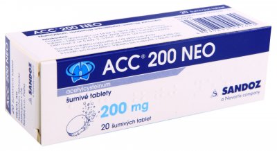 ACC 200 NEO 200MG šumivá tableta 20