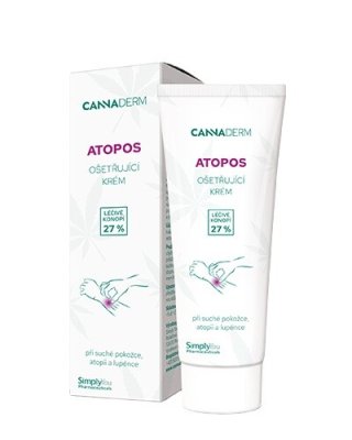 Cannaderm Atopos Ošetřující krém 75 ml