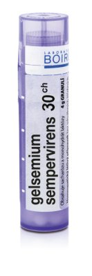 GELSEMIUM SEMPERVIRENS - 3CH-30CH GRA 1X4G