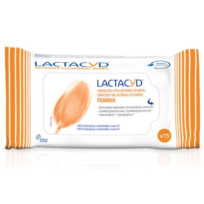 Lactacyd Ubrousky pro intimní hygienu Femina 15 ks