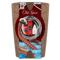 Old Spice Pro Muže, V Dřevěném Soudku S Tuhým Deodorantem, Sprchovým Gelem A Vodou Po Holení Captain