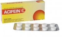ACIFEIN 250MG/200MG/50MG neobalené tablety 10