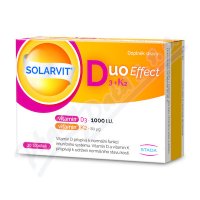 SOLARVIT Duo Effect D3+K2 tob.30