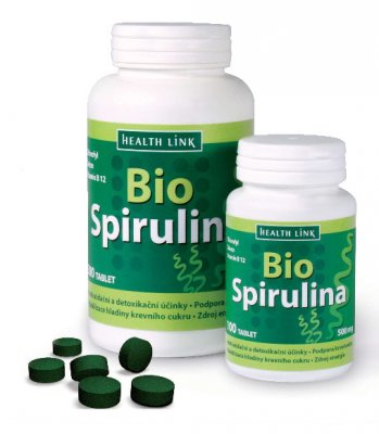 Health Link Bio Spirulina 500 mg 100 tbl.