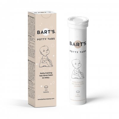 BARTS Potty tabs šumivé tablety do nočníku 20ks