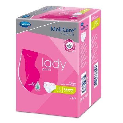 MoliCare Lady Pants 5 kapek vel. L inkontinenční kalhotky 7 ks