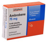 AMBROBENE 75MG CPS PRO 20