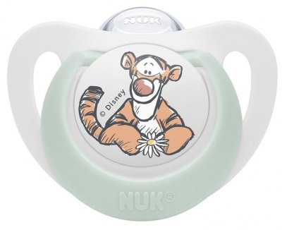 NUK Dudlík Star Disney Medvídek Pú 6-18m BOX 1ks