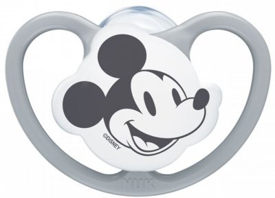 NUK Dudlík Space Disney Mickey 0-6m BOX 1ks