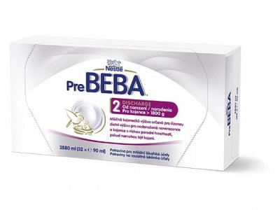 PreBEBA 2 DISCHARGE mléčná kojenecká výž.32x90ml