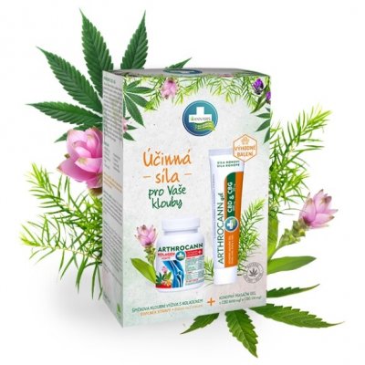 Annabis Arthrocann gel 75ml+Arthroc.Kolagen tbl.60