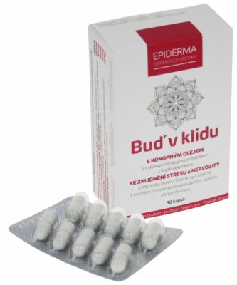 Epiderma Buď v klidu 30 kapslí