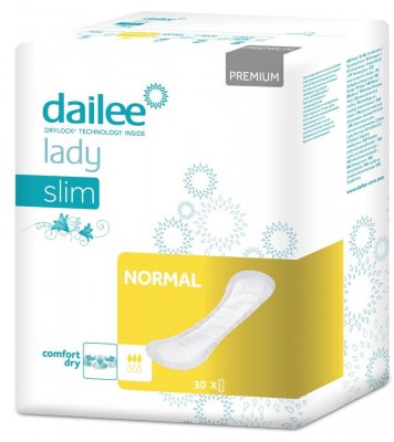 Dailee Lady Premium Slim NORMAL inkontinenční vložky 30ks