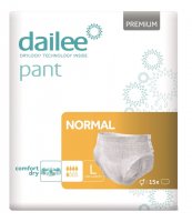 DAILEE PANT PREMIUM NORMAL L, KALHOTKY ABSORPČNÍ NATAHOVACÍ, 15KS