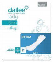 DAILEE LADY PREMIUM SLIM EXTRA, VLOŽKY ABSORPČNÍ, PRO ŽENY, 30KS