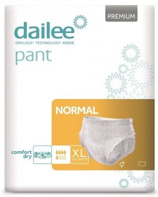 DAILEE PANT PREMIUM NORMAL XL, KALHOTKY ABSORPČNÍ NATAHOVACÍ, 15KS