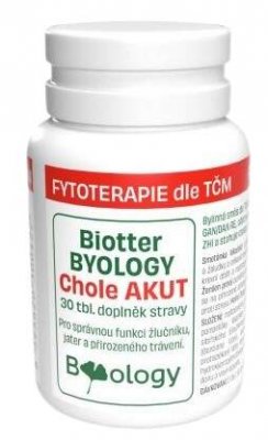 Biotter BYOLOGY Chole AKUT tbl.30