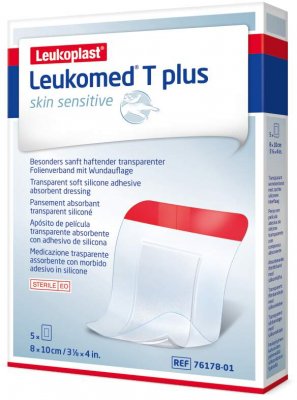 Leukomed T Plus Skin Sens.8 x 10 cm 5 ks