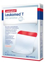 Leukomed T Skin Sensitive 8x10cm 5ks náplast bez polštářku