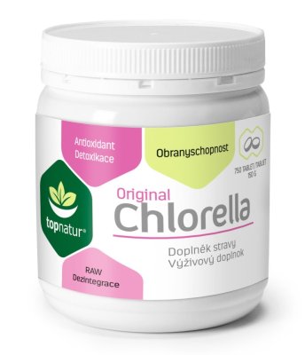 Topnatur Chlorella 200 mg 750 tablet