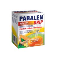 PARALEN GRIP HORKÝ NÁPOJ POMERANČ A ZÁZVOR 500 MG/10 MG