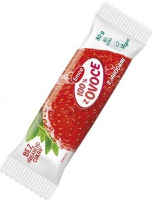 Emco Tyčinka 100% ovoce Jahoda 30g