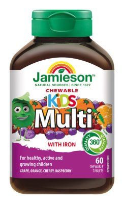JAMIESON Kids Multivitamin cucací tbl.60