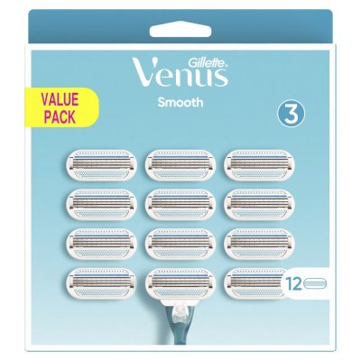 Gillette Venus Base Holicí hlavice 12 ks