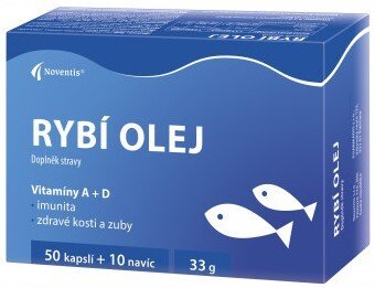 Rybí olej cps.50+10