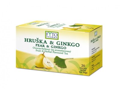 Fytopharma Ovocno-bylinný čaj hruška & ginkgo 20x2 g