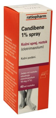 CANDIBENE 1% SPRAY - 10MG/ML DRM SPR SOL 1X40ML