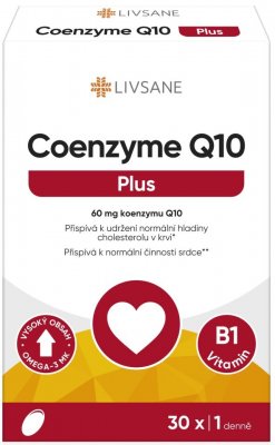 LIVSANE Coenzyme Q10 Plus cps.30