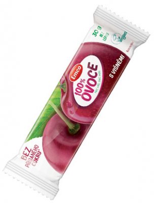 EMCO Tyčinka 100% ovoce s višněmi 30g