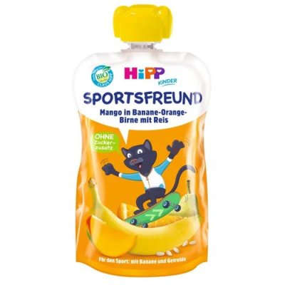 HiPP BIO Sport Hruška-Pomer.-Mango-Banán-Rýže 120g