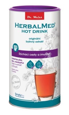 HerbalMed HotDrink Dr.Weiss nachl. rýma + vit. C 180 g