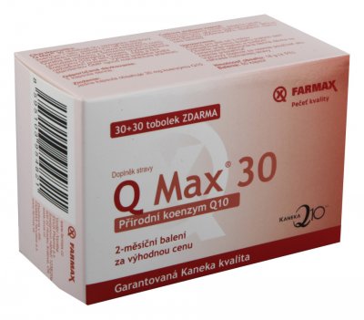 Q Max 30 mg 30+30 tob. zdarma