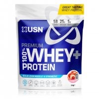 USN 100% Premium Whey Protein 2000g strawberry USN 100% Premium Whey Protein 2000g strawberry