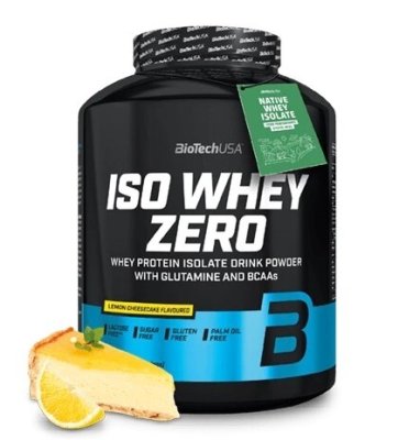 BioTech Iso Whey Zero 2270g lemon cheesecake