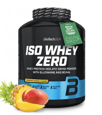 BioTech Iso Whey Zero 2270g pineapple mango