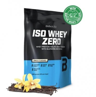 BioTech Iso Whey Zero 500g vanilla