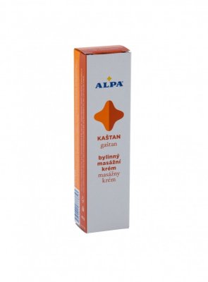 Alpa Masážní krém s kaštanem 40 ml