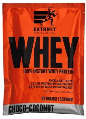 Extrifit 100% Whey Protein 30g čokoláda kokos