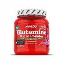 Amix L-Glutamine Powder Drink 360 g forest fruits