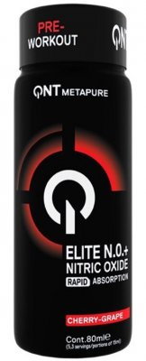 QNT Elite N.O. Pre Workout shot 80ml třešně-hrozny