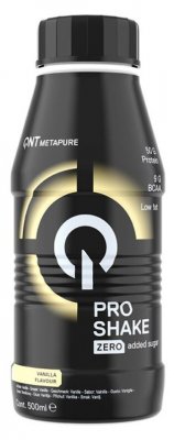 QNT Pro Shake Protein low sugar 500ml vanilka