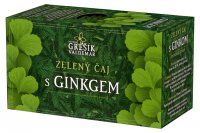 Grešík Zelený čaj s ginkgem n.s.20x1.5g přebal