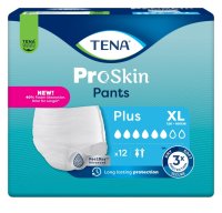 TENA Proskin Pants Plus XL Inkontinenční kalhotky 12ks