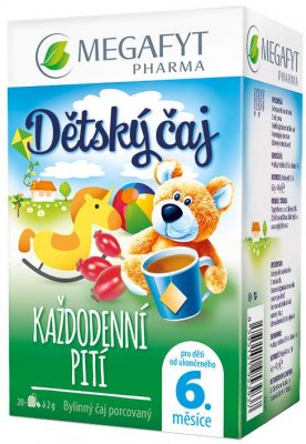 Megafyt Dětský čaj Každodenní pití 20x2g